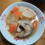 サバ缶と大根煮物